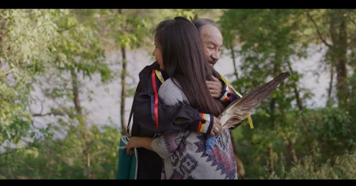 Dad and Grace Star Peeps